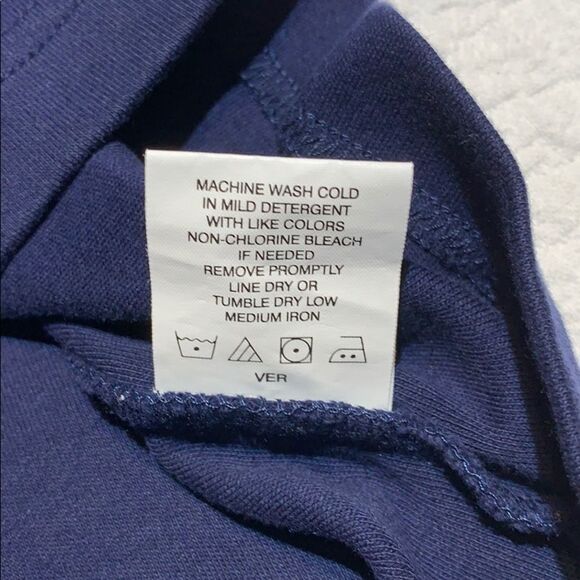 Men’s navy Columbia L/S shirt. L - Picture 5 of 5